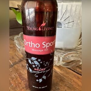 Young Living Ortho Sport Massage Oil - Pink and Black